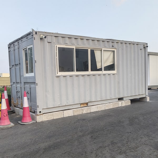 our portable classroom trailers are equipped with heating and cooling units for comfort